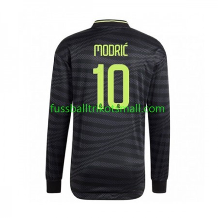 Fußballtrikots Real Madrid Modrić 10 2022-2023 Langarm 3rd trikot kaufen